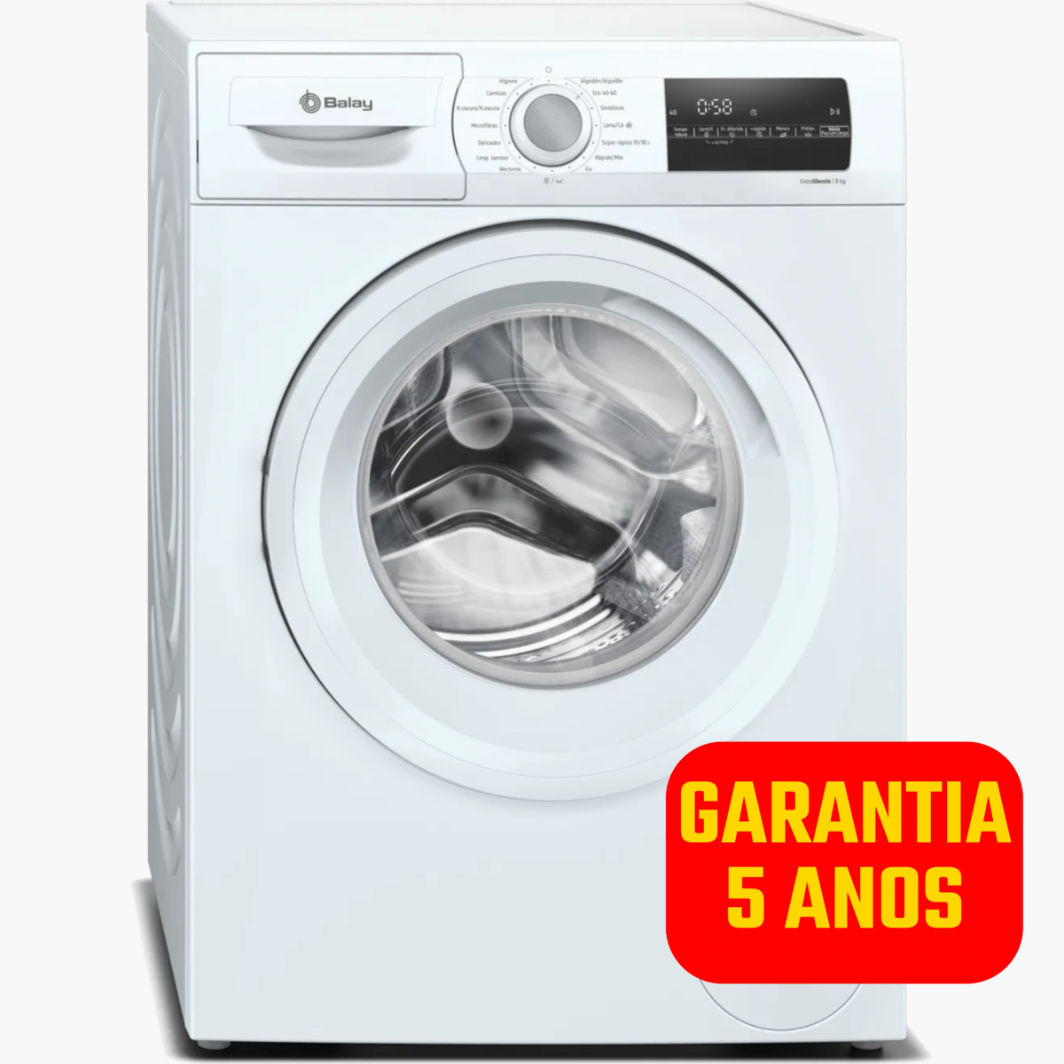 Máquina Lavar Roupa BALAY 3TS085BE 9 Kg 1400 Rpm 41001648 Bragajav